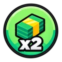 2X Money game pass icon
