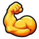 +5k Strength icon in Roll a Lucky Egg